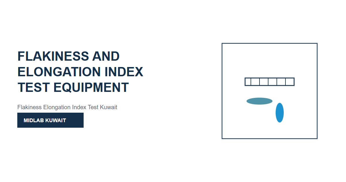 Flakiness and Elongation Index Test Equipment in Kuwait - Blogs - MIDLAB Kuwait