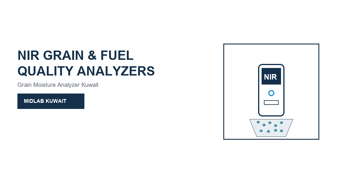 Grain Moisture and NIR Quality Analyzer Equipment in Kuwait - MIDLAB Kuwait